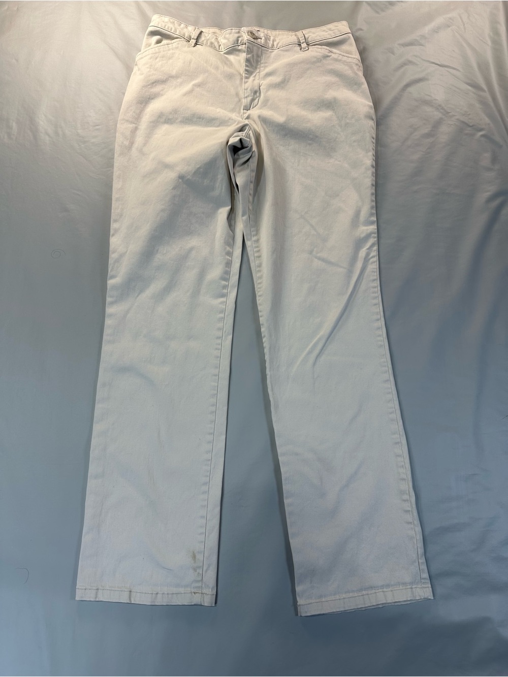 Lee Cream Straight-Leg 12 Long Women's Jeans